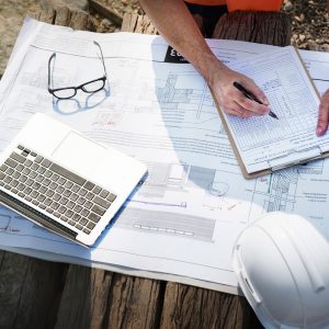 site engineer construction site